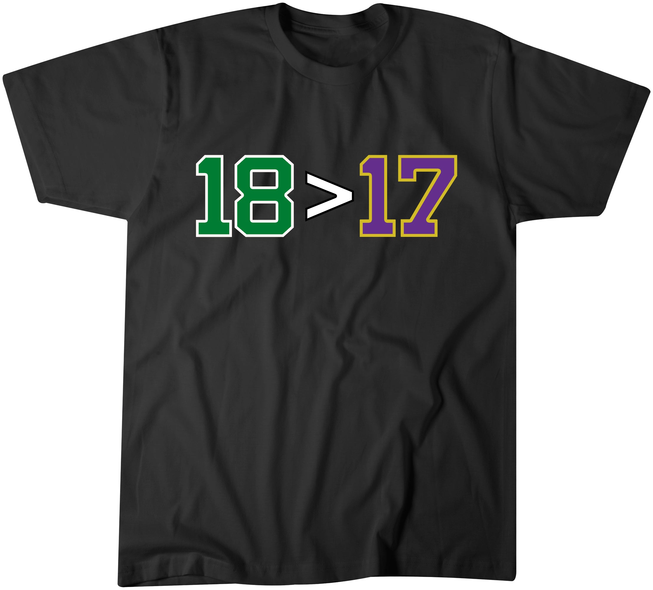 Boston 18 > Los Angeles 17 Banners T-Shirt