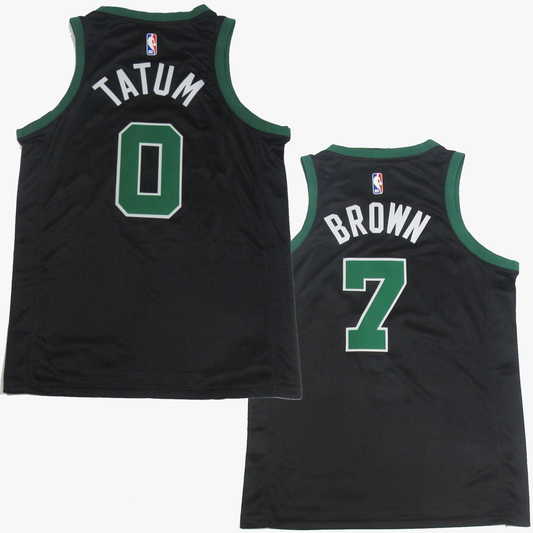 Boston Black Statement Jersey – Tatum, Brown, Porzingis, Holiday, White, Pritchard