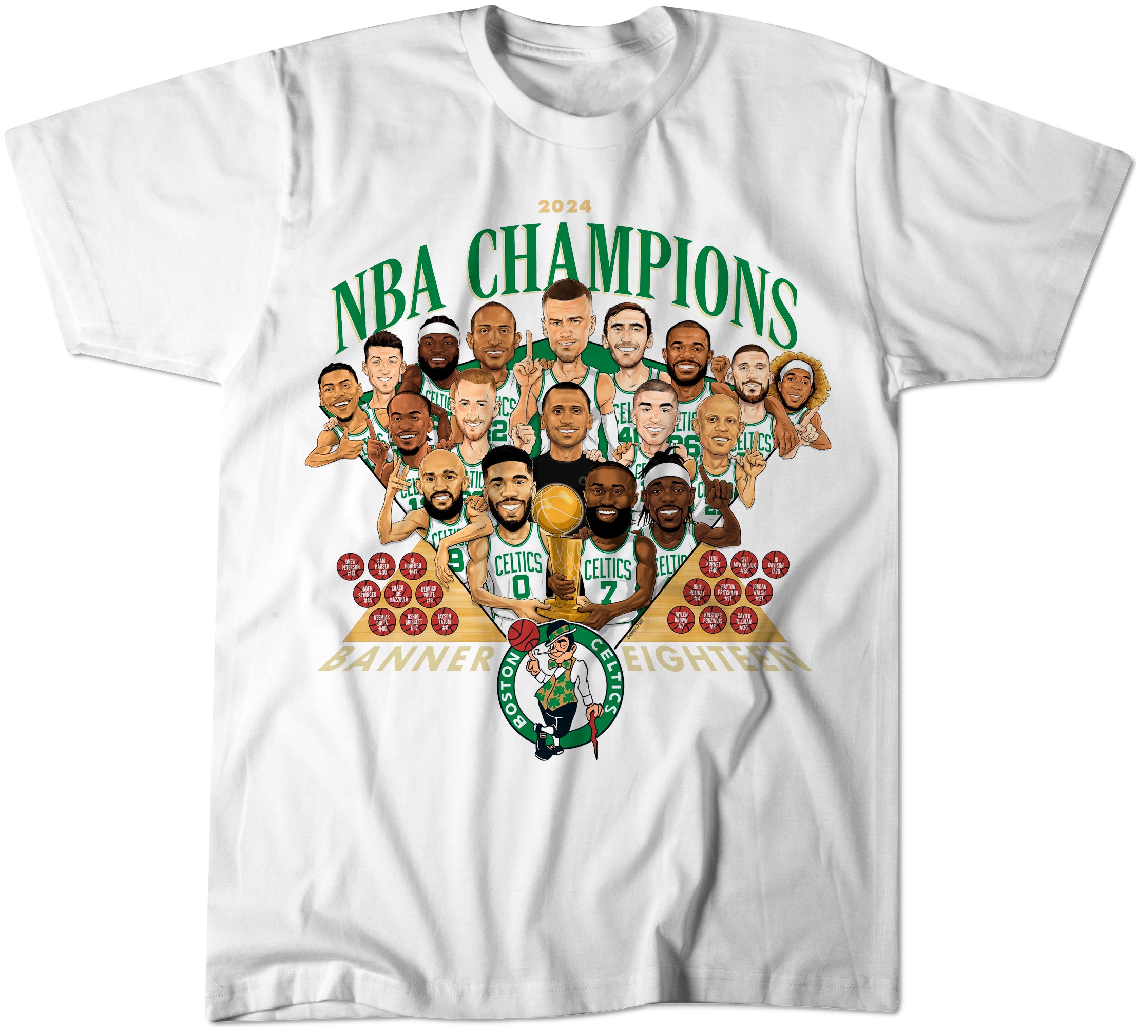 Boston 2024 Champions Parade T-Shirt (Limited Time Only)