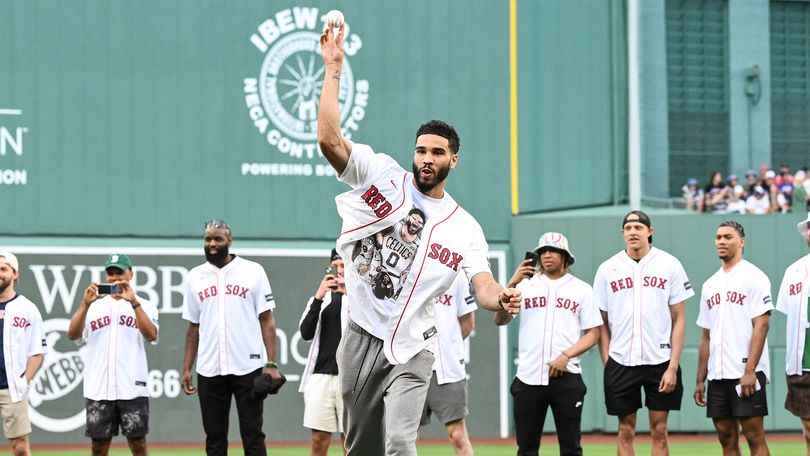 Tatum’s Iconic Team USA and Fenway T-Shirt