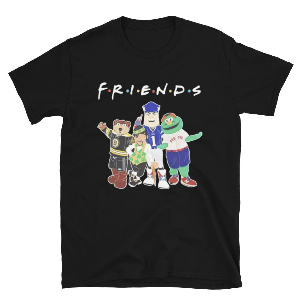 Boston Sports FRIENDS Mascots T-Shirt